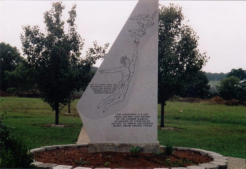 The Courier Journal Drink Driving Monument