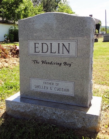 Edlin Classic Gray Monument Back