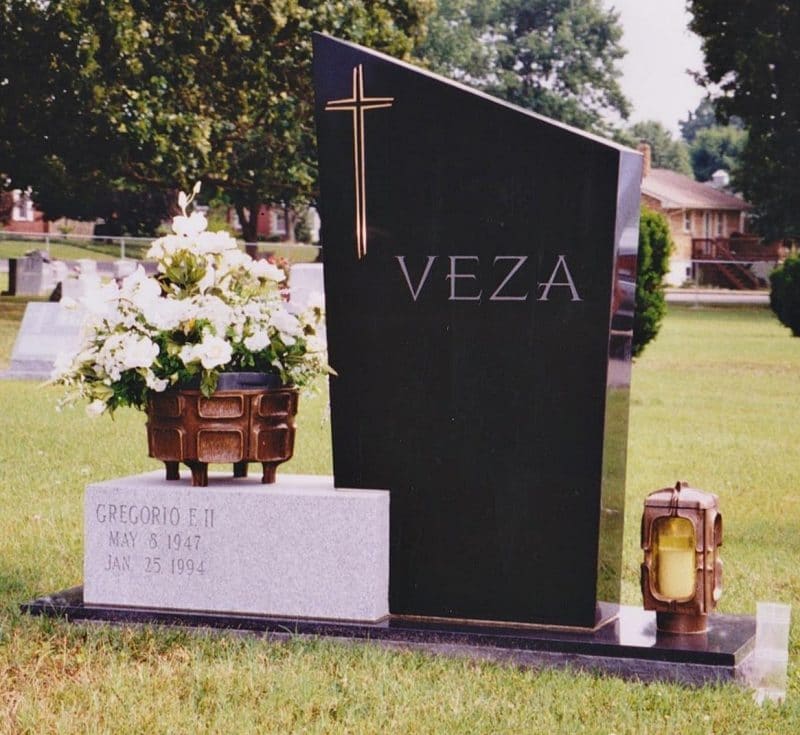 Veza Bronze Cross Planter and Light